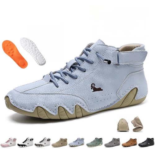 Vogany Schuhe Damen Herren Unisex Slip-on Wasserdicht und Atmungsaktiv Barfuß Nevova Orthopädische Schuhe für Outdoor Wandern, blau, 43 EU Vogany Schuhe Damen Herren Unisex Slip-on Wasserdicht und Atmungsaktiv Barfuß Nevova Orthopädische Schuhe für Outdoor Wandern, blau, 43 EU von BXCZEDW