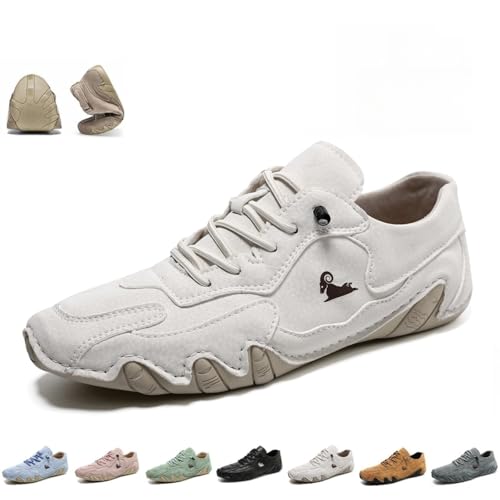 Vogany Schuhe für Damen und Herren, wasserdichte und atmungsaktive Nevova-Schuhe, Unisex, orthopädische Slip-On-Sneaker, beige, 39 EU von BXCZEDW
