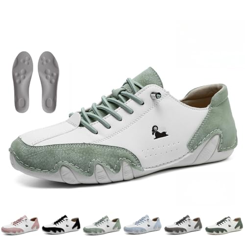 Vogany Schuhe für Damen und Herren, wasserdichte und atmungsaktive orthopädische Schuhe, unisex, Slipper, orthopädische Sneaker, lichtgrün, 39 EU Vogany Schuhe für Damen und Herren, wasserdichte und atmungsaktive orthopädische Schuhe, unisex, Slipper, orthopädische Sneaker, lichtgrün, 39 EU von BXCZEDW
