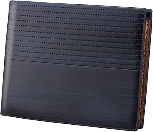 BXGGXBYSW Kartenetuis Vintage Herren Ledergeldbörse kurze schlanke Herrengeldbörsen Geld Kreditkartenhalter Herrengeldbörse Geldtasche (Farbe: B), a von BXGGXBYSW