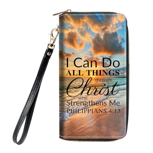 BXIKEOPIU Geldbörse Damen Große Kapazität Tragbar PU Leder Reißverschluss Geldbörse für Smart Phone/Karte/Münze/Bargeld Multifunktionale Clutch Geldbörse mit abnehmbarem Handgelenkriemen, Hai, BXIKEOPIU Geldbörse Damen Große Kapazität Tragbar PU Leder Reißverschluss Geldbörse für Smart Phone/Karte/Münze/Bargeld Multifunktionale Clutch Geldbörse mit abnehmbarem Handgelenkriemen, Hai, von BXIKEOPIU