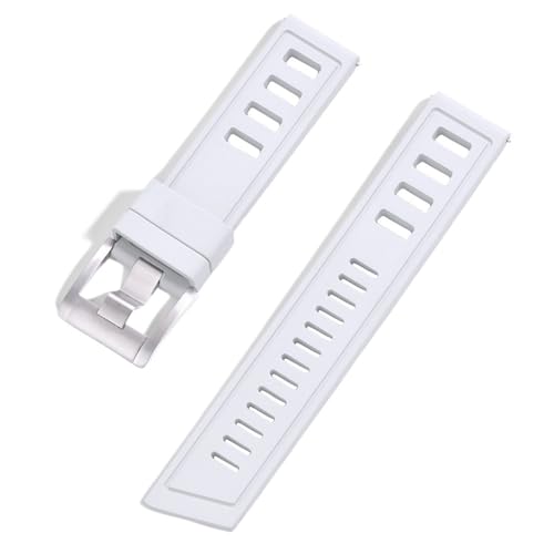 BXSUKEYOU Fluororubber FKM 20mm 22mm Uhrengurt wasserdichtes Schnellfreisetzungswächter für jede Marke Tauchuhren von BXSUKEYOU