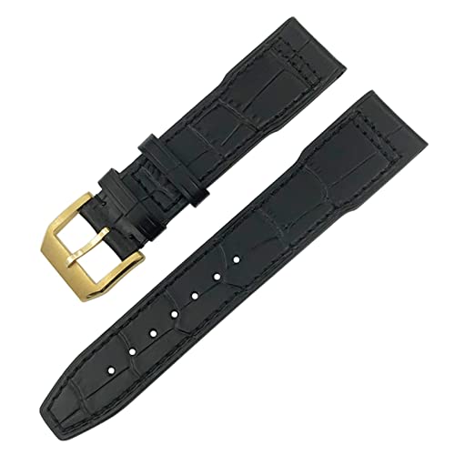 BXSUKEYOU Für IWC IW3777 IW3270 Mark 18 Big Pilotu2019s Uhrengurt Weiche Kaufhorchenarmbänder 20mm 21 mm 22mm Leder Uhrenband von BXSUKEYOU