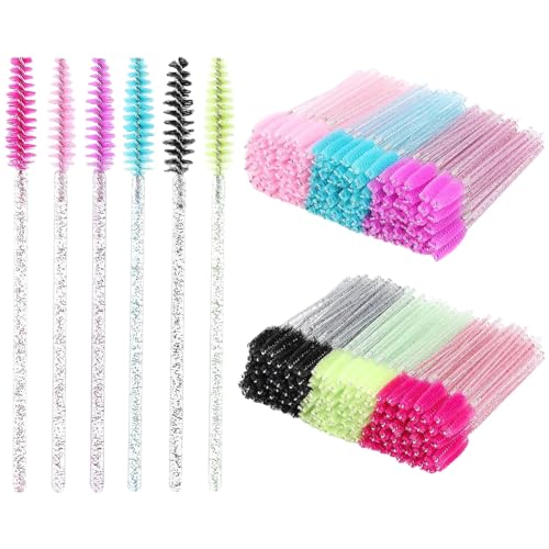 300 Stück Wimpern-Applikator Mascara-Stäbe Augenbrauen-Wimpernverlängerung Kristall-Wimpern-Make-up-Werkzeuge für Reisen von BXVXWKJXKR