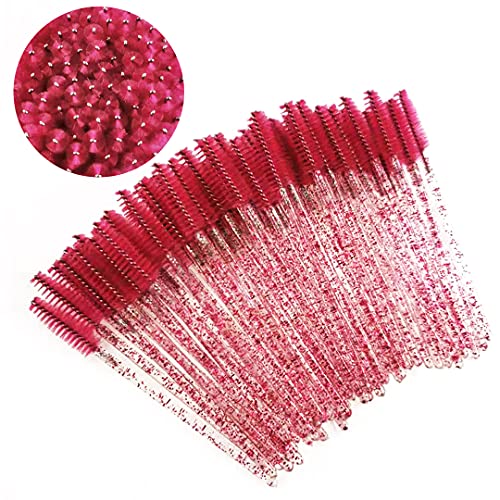 50 Stück Make-up Pinsel Set Augenbrauen Mascara Make-up Pinsel Rizinusöl Pinsel Makeup Tool von BXVXWKJXKR