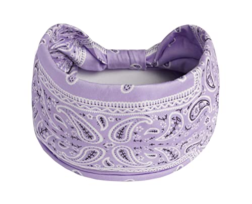 Elastische böhmische Bandana-Stirnband aus Baumwolle, elastisch, breit, Workout-Stirnband für Damen, Sport, Yoga, Haarbänder, Haarschmuck für Frauen - 12 von BXVXWKJXKR