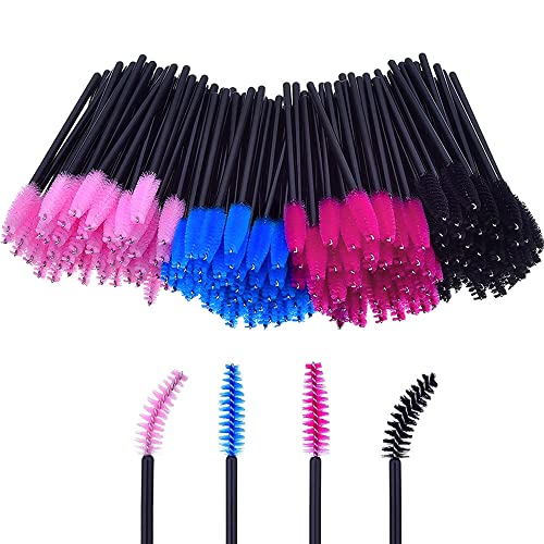 Wimpern, 200 Stück Mascara-Stäbe, Wimpernbürste mit biegbarem Kopf, Wimpernapplikator, Augenbrauen-Wimpernbürste für Verlängerungen Wimpern, 200 Stück Mascara-Stäbe, Wimpernbürste mit biegbarem Kopf, Wimpernapplikator, Augenbrauen-Wimpernbürste für Verlängerungen von BXVXWKJXKR