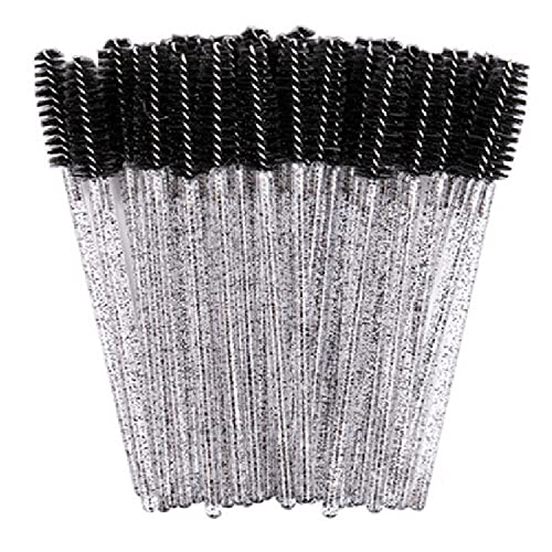 Wimpern-Mascara, Applikator, Augenbrauenpinsel, Make-up-Set, Augenbrauen-Rizinusöl-Pinsel, Make-up-Werkzeug, 50 Stück von BXVXWKJXKR