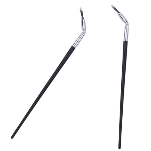 Wimpernbürste, 2 Stück, Wimpernkamm, Fächerform, gebogen, professionelle Kosmetik-Mascara-Stäbe, Applikatoren, Make-up-Werkzeug Wimpernbürste, 2 Stück, Wimpernkamm, Fächerform, gebogen, professionelle Kosmetik-Mascara-Stäbe, Applikatoren, Make-up-Werkzeug von BXVXWKJXKR