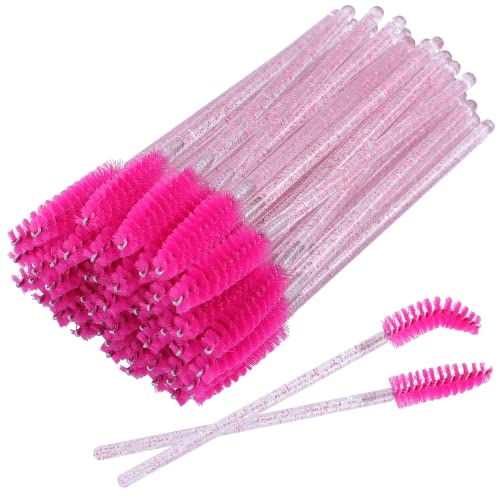 Wimpernpinsel, Kristallstäbe, Make-up-Werkzeug, Mascara-Applikator-Set für Wimpern, Augenbrauen, Wimpern, Verlängerungen, Bulk von BXVXWKJXKR