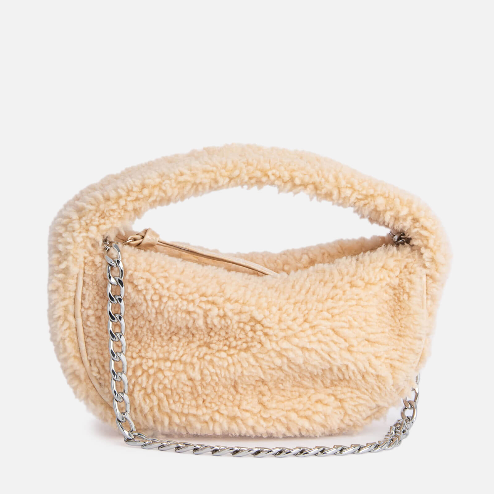 BY FAR Baby Cush Shearling Bag von BY FAR