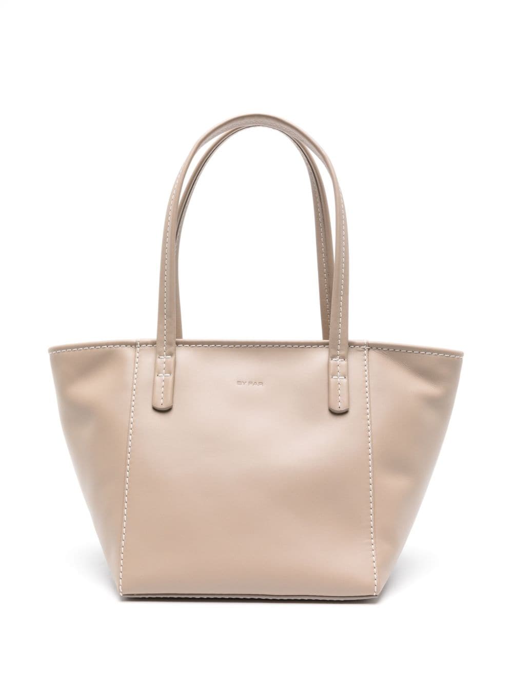 BY FAR Bar Handtasche aus Leder - Nude von BY FAR