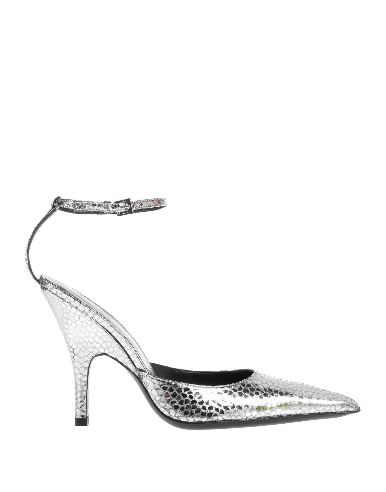 BY FAR Pumps Damen Silber von BY FAR