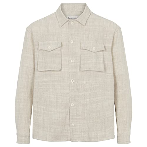 BY GARMENT MAKERS Sustainable; obviously! Unisex Diego Overshirt Button Down Shirt, Ecru, XL von BY GARMENT MAKERS Sustainable; obviously!