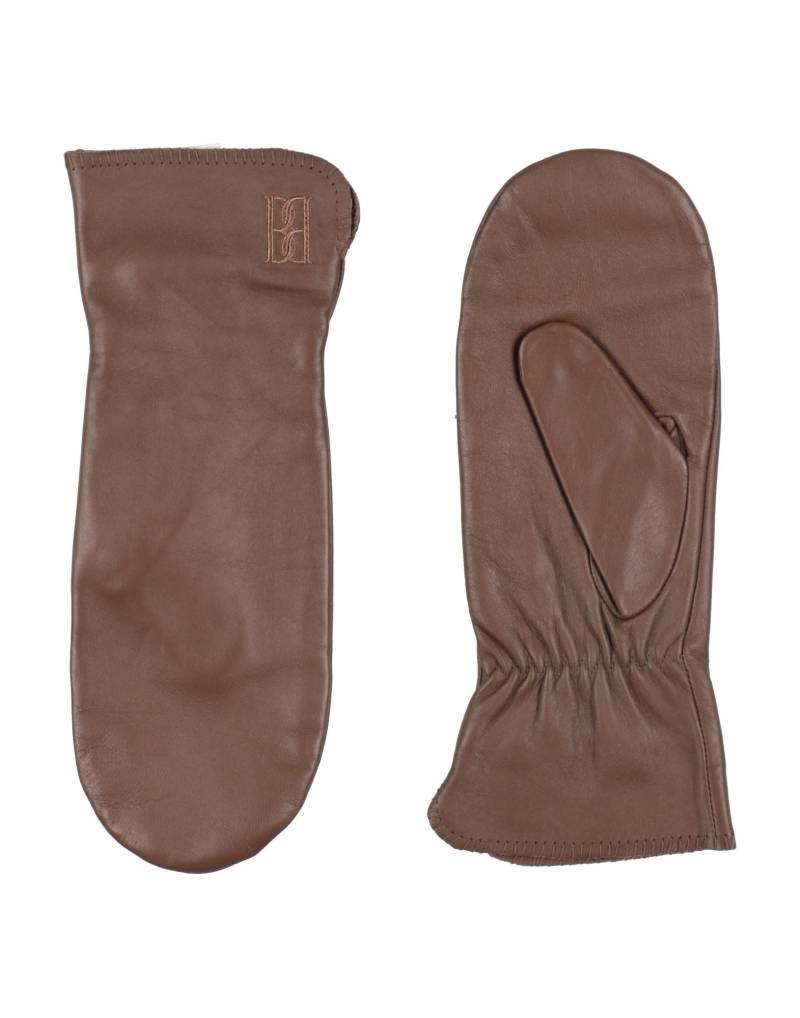 BY MALENE BIRGER Handschuhe Damen Khaki von BY MALENE BIRGER