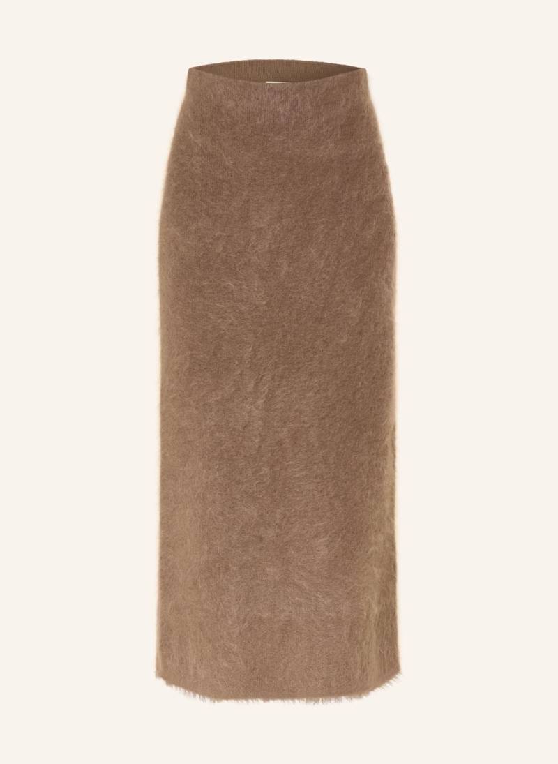 By Malene Birger Strickrock Estille Aus Mohair braun von BY MALENE BIRGER