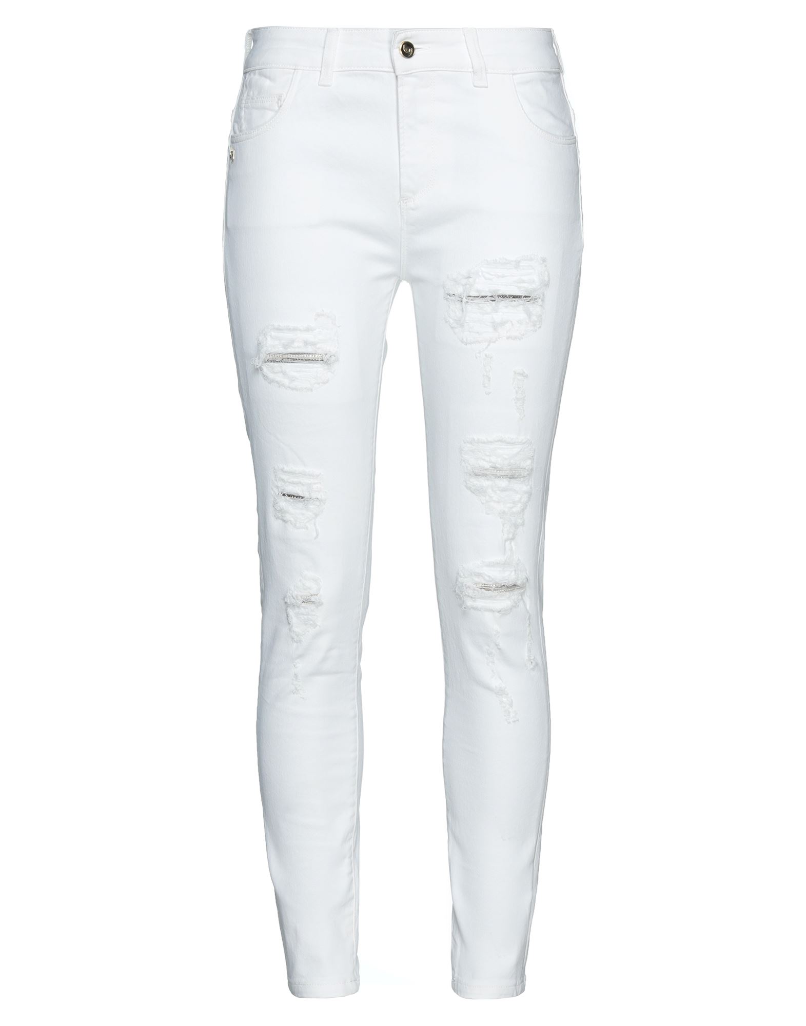 BYBLOS Jeanshose Damen Weiß von BYBLOS