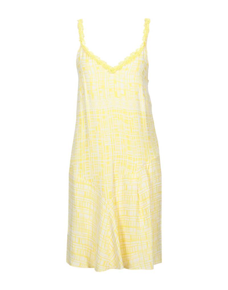 BYBLOS Midi-kleid Damen Gelb von BYBLOS