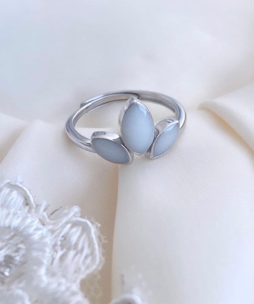Muttermilch Schmuck Ring Kit 925 Silber Verstellbar von BYBOJEWELRY
