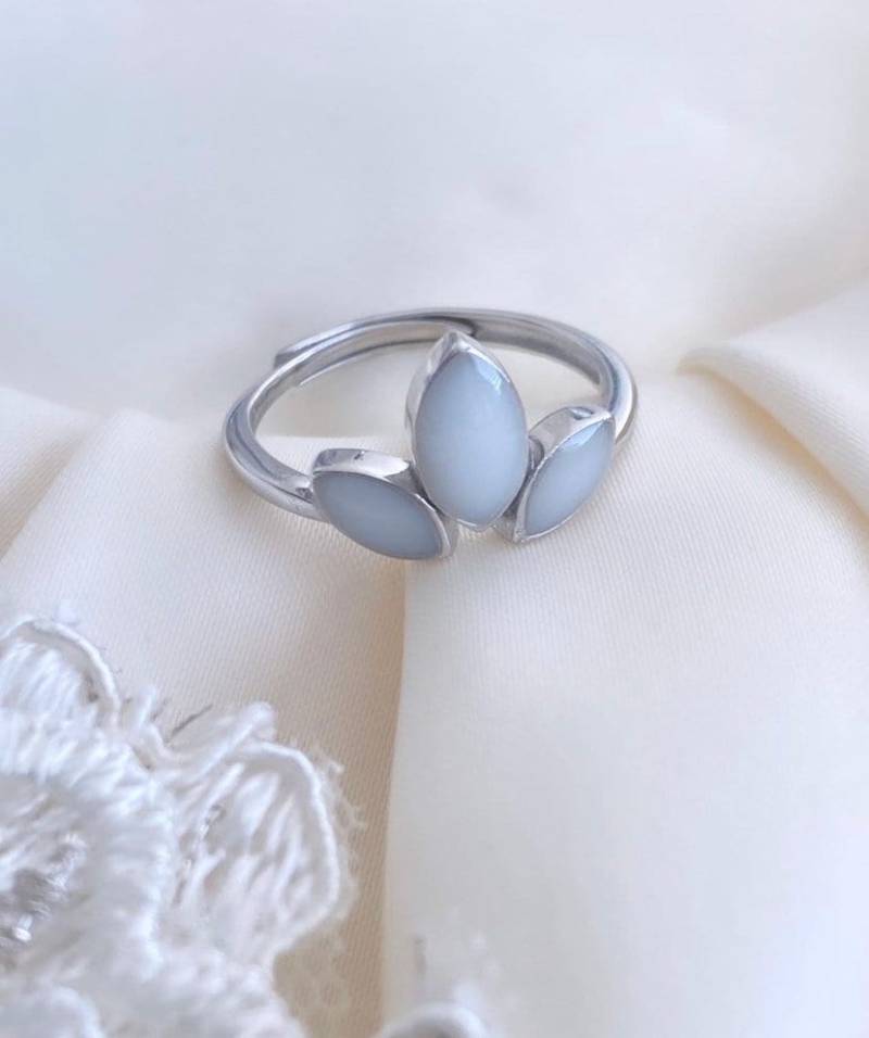 Muttermilch Schmuck Ring Kit 925 Silber Verstellbar von BYBOJEWELRY