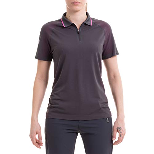 BYC FOR.BICY O101306-J200 Adventure Tailored Polo Shirt Damen Titanium/Fuchsia Größe S BYC FOR.BICY O101306-J200 Adventure Tailored Polo Shirt Damen Titanium/Fuchsia Größe S von BYC FOR.BICY