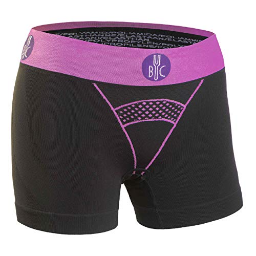 BYC FOR.BICY U100002-B093 URBAN Life UW with PAD Women's Underpants Damen Black/Pink Größe XS BYC FOR.BICY U100002-B093 URBAN Life UW with PAD Women's Underpants Damen Black/Pink Größe XS von BYC FOR.BICY