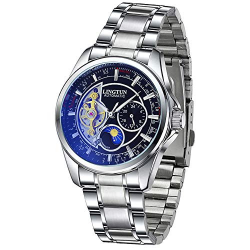 BYOOTI Herren-Armbanduhren, leuchtende Uhren, mechanische Uhren, Sportuhren, G von BYOOTI