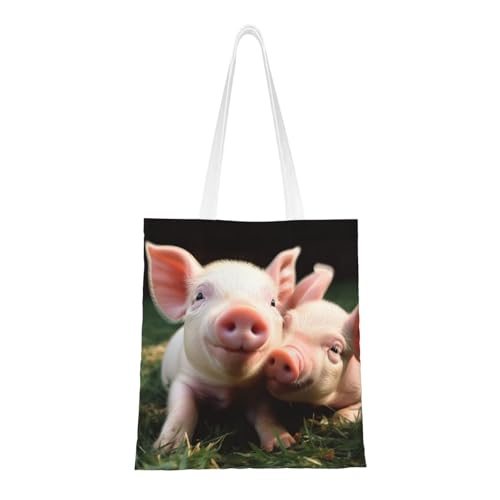 Lächelnde Tragetasche für Damen, Canvas-Schultertaschen mit Taschen, Einkaufstasche, niedliche, wiederverwendbare Einkaufstasche Lächelnde Tragetasche für Damen, Canvas-Schultertaschen mit Taschen, Einkaufstasche, niedliche, wiederverwendbare Einkaufstasche von BYPPJGH
