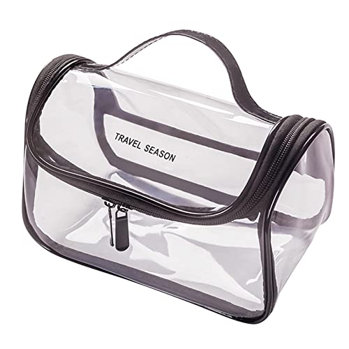 BYUTFA Kosmetiktasche, transparente Kosmetiktasche, PVC, Damen-Reißverschluss, Make-up-Taschen, Beauty-Cases, Reise-Organizer, wasserdichte Aufbewahrung, Kulturbeutel, Kulturbeutel von BYUTFA