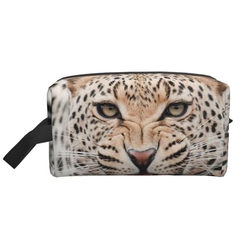 Cheetah Kosmetik-Organizer mit großer Kapazität, Reise-Make-up-Tasche für Frauen von BYwenhopnbs