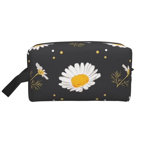 Daisy Flowers Kosmetik-Organizer mit großer Kapazität, Reise-Make-up-Tasche für Frauen von BYwenhopnbs