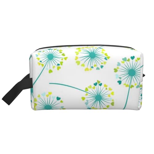 Dandelions Green Kosmetik-Organizer mit großer Kapazität, Reise-Make-up-Tasche für Frauen von BYwenhopnbs