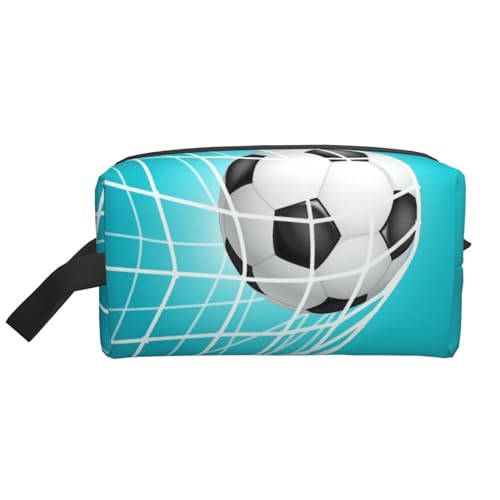 Fußballtor-Fußballgewinner, Kosmetik-Organizer mit großer Kapazität, Reise-Make-up-Tasche für Frauen von BYwenhopnbs