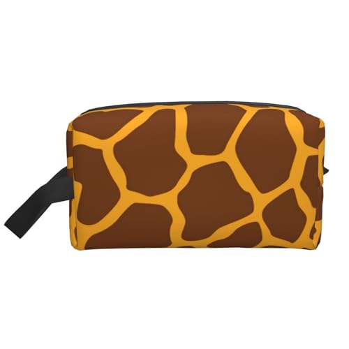 Giraffendruck (2) Kosmetik-Organizer mit großer Kapazität, Reise-Make-up-Tasche für Frauen von BYwenhopnbs