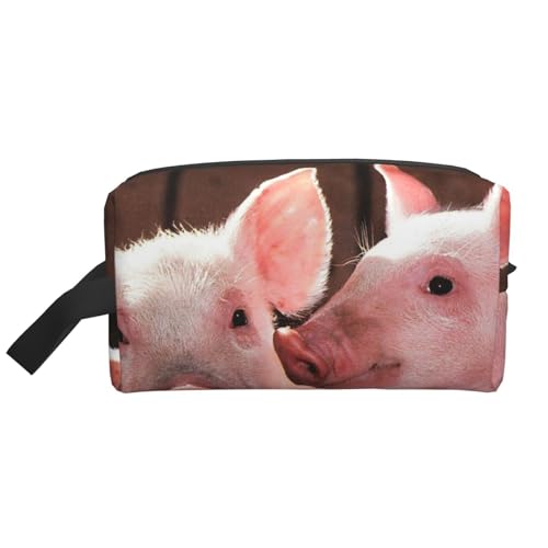 Niedliche kleine Schweinchen, Kosmetik-Organizer mit großer Kapazität, Reise-Make-up-Tasche für Frauen von BYwenhopnbs