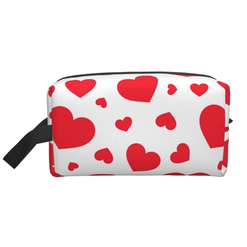 Scattered Heart Kosmetik-Organizer mit großer Kapazität, Reise-Make-up-Tasche für Frauen von BYwenhopnbs