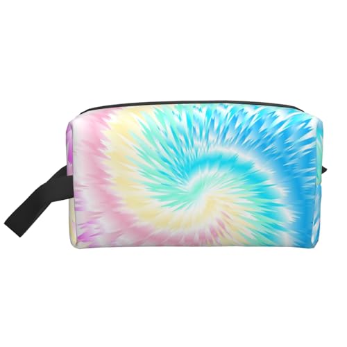 Tie Dye Kosmetik-Organizer mit großer Kapazität, Reise-Make-up-Tasche für Frauen von BYwenhopnbs