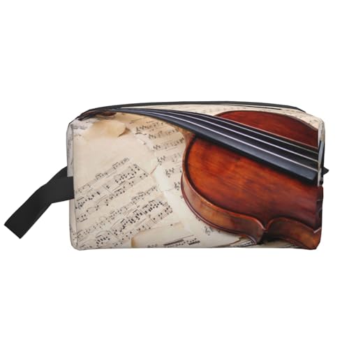 Violine Kosmetik-Organizer mit großer Kapazität, Reise-Make-up-Tasche für Frauen von BYwenhopnbs