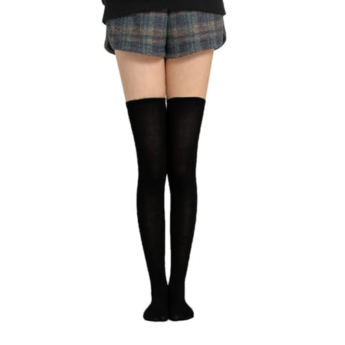 BZKSER 1pair Damen Overknee Strümpfe - 60cm Kniestrümpfe Lange Warme Hohe Socken,Overknee Strümpfe Lässige Hoch Booten Strümpfe Thigh High Socks sexy Modestil Geeignet von BZKSER