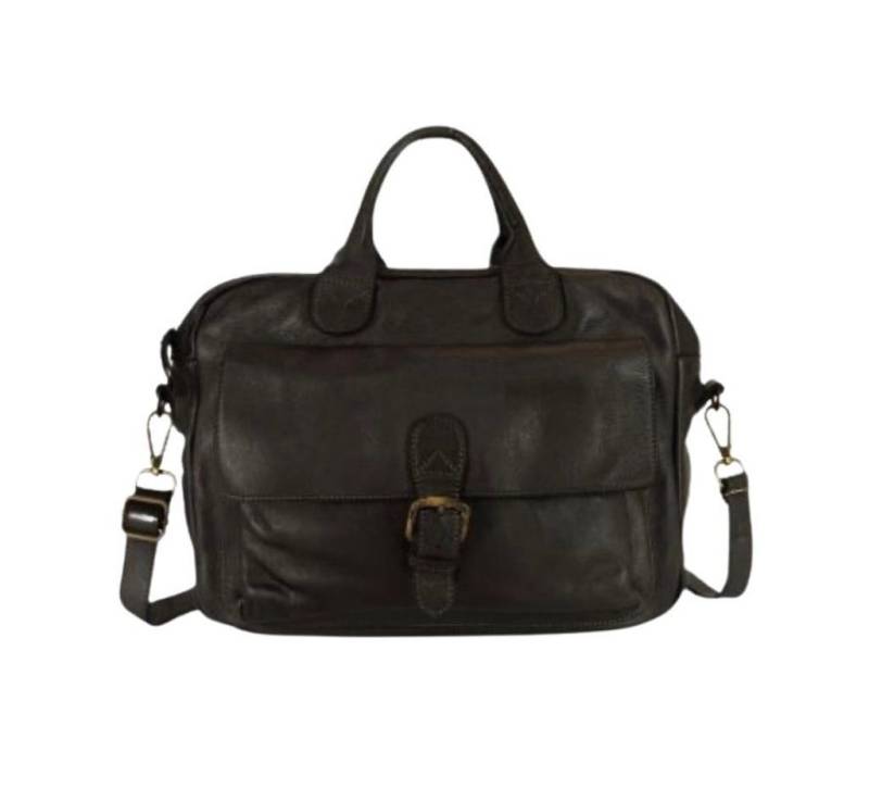 BZNA Aktentasche Ales Business Bag Designer Ledertasche Schultertasche, Tolles Design von BZNA