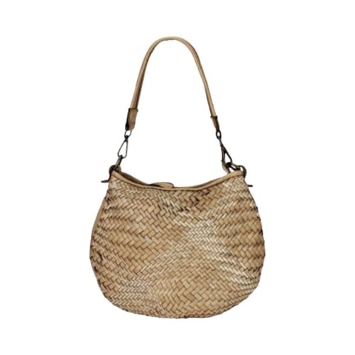 BZNA Bag Alesa Taupe Italy Designer Damen Handtasche Schultertasche Tasche Leder Shopper Neu von BZNA
