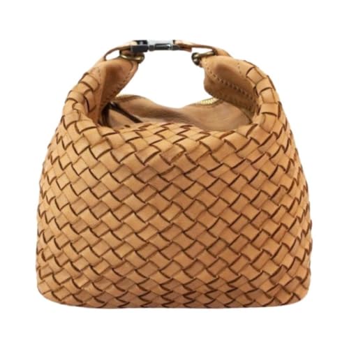 BZNA Bag Babsi Cognac Italy Designer Business Damen kleine Handtasche Ledertasche Schultertasche Tasche Leder Neu von BZNA