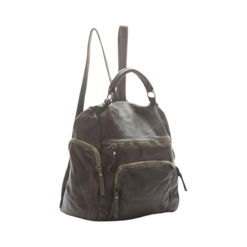 BZNA Bag Stella verde Backpacker Designer Rucksack Damenhandtasche Schultertasche Leder Nappa sheep ItalyNeu von BZNA