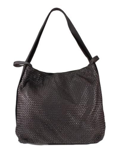 BZNA Bag Xari Braun Backpacker Designer Rucksack Ledertasche Damenhandtasche Schultertasche Leder Italy Neu von BZNA