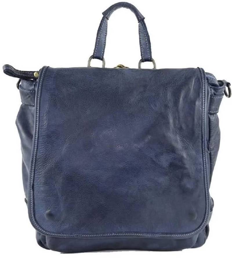 BZNA Cityrucksack Anna Backpacker Designer Schultertasche, Deckelklappe von BZNA