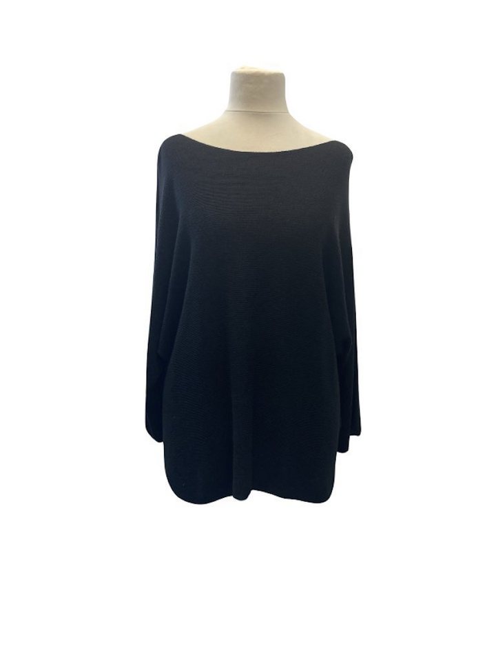 BZNA Fledermauspullover Nora Strickpullover V-Ausschnitt 3/4 Ärmel von BZNA