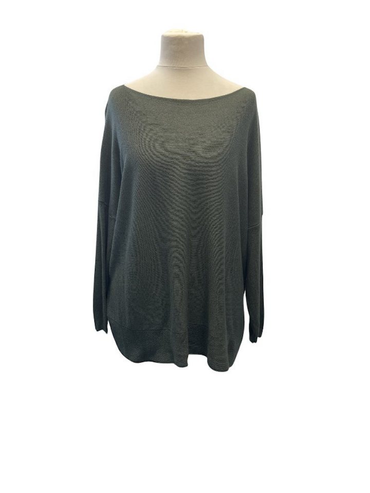 BZNA Fledermauspullover Orea Strickpullover V-Ausschnitt 3/4 Ärmel von BZNA