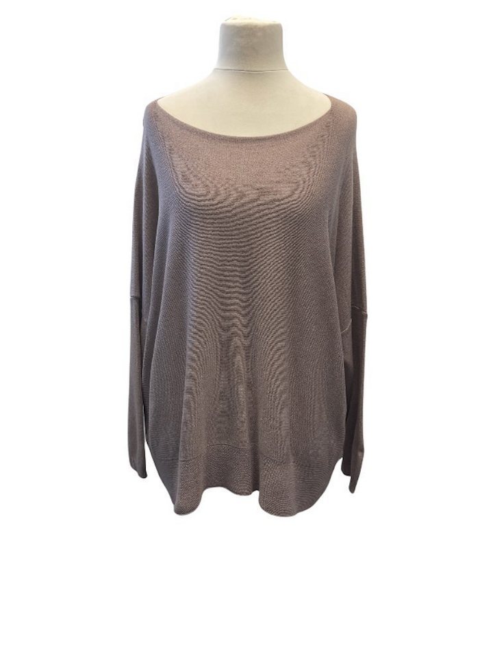 BZNA Fledermauspullover Orea Strickpullover V-Ausschnitt 3/4 Ärmel von BZNA