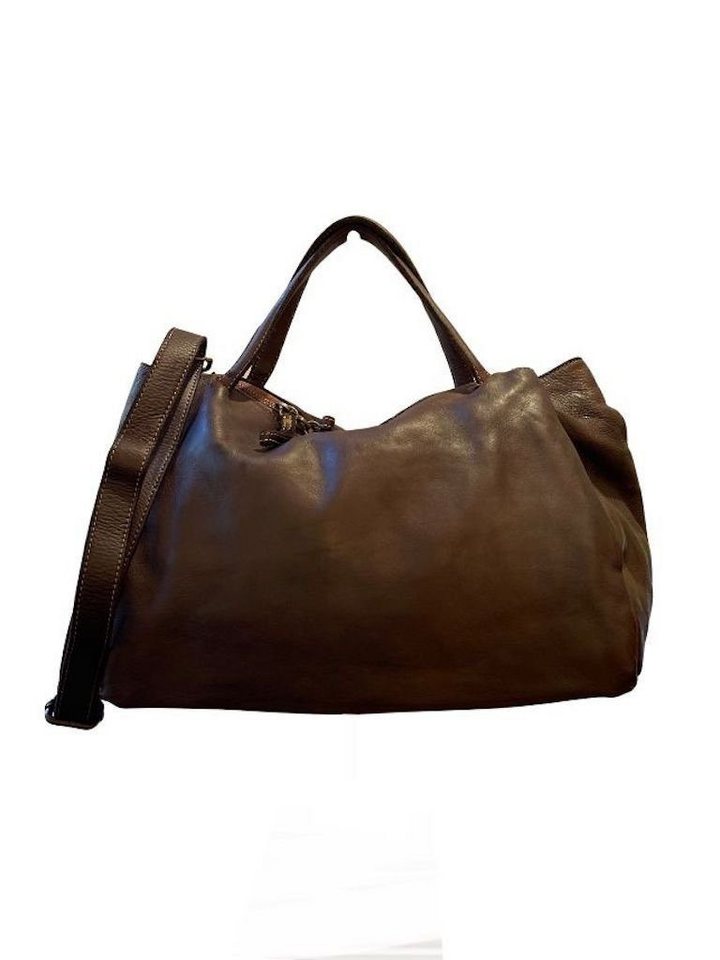 BZNA Handtasche Dianan Designer Tasche Ledertasche kurze Tagegriffe - Vintage, weiches Leder von BZNA