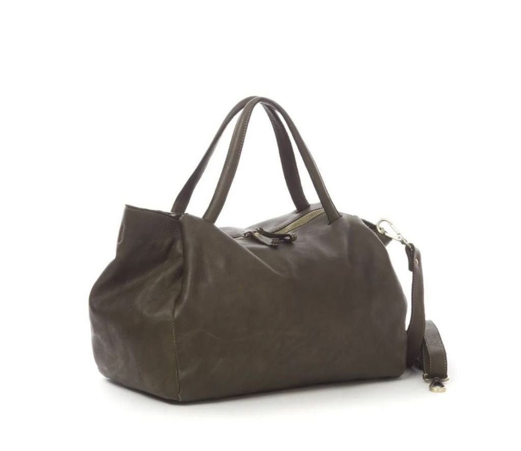 BZNA Handtasche Dianan Designer Tasche Ledertasche kurze Tagegriffe - Vintage, weiches Leder von BZNA